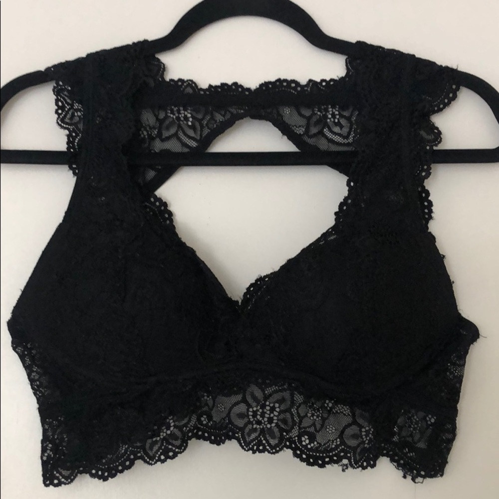 Black Lace Bralette/Top